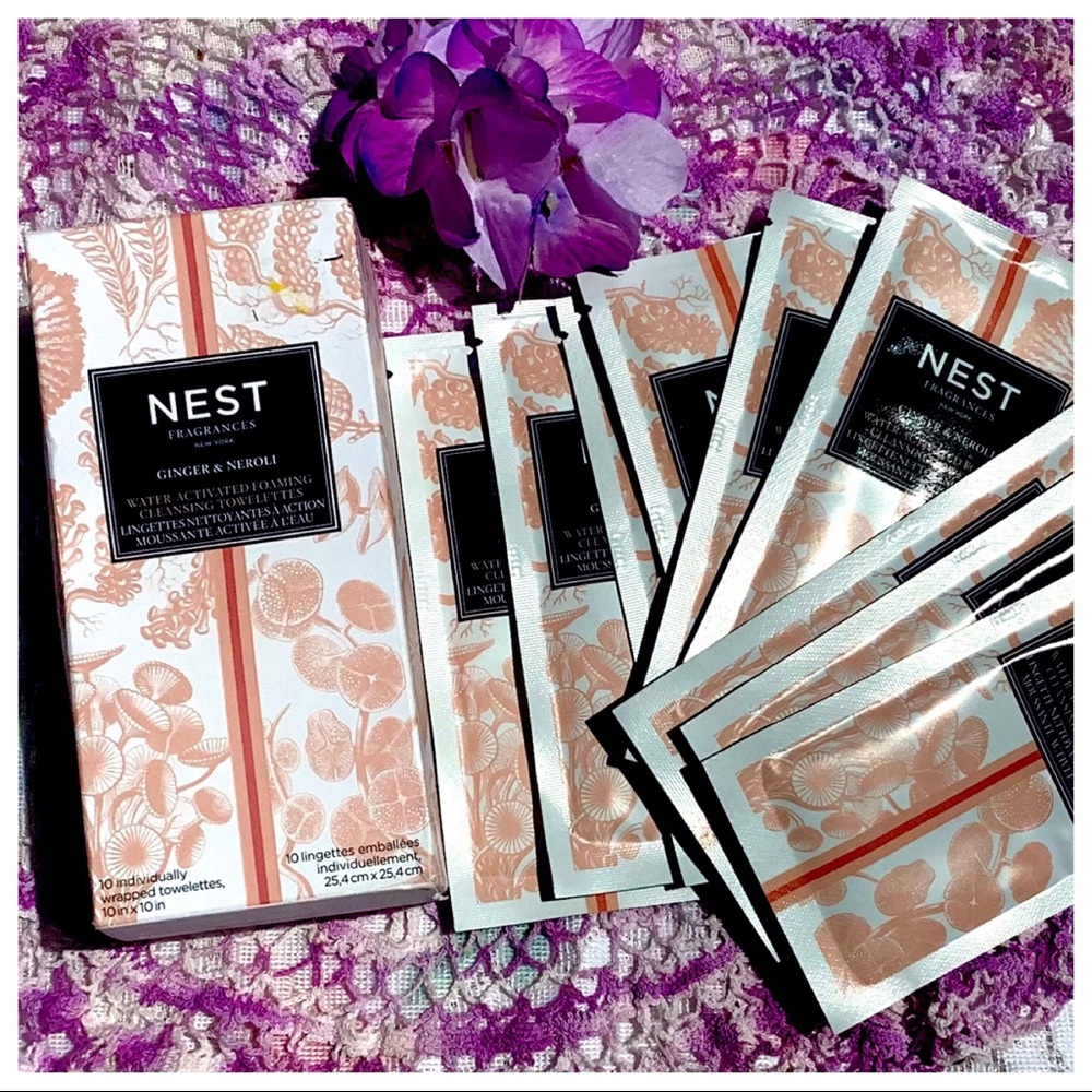 🎉HP NIB Ginger Neroli & Vit E Foam Cleanse Towels private listing for @sheilap83 - Picture 3 of 16